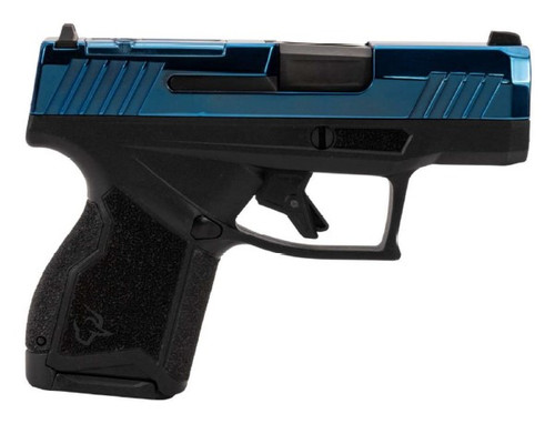 Taurus GX4 3.0 9mm, 3.38″ Barrel, Blue PVD Slide, Black Frame, 13rd
