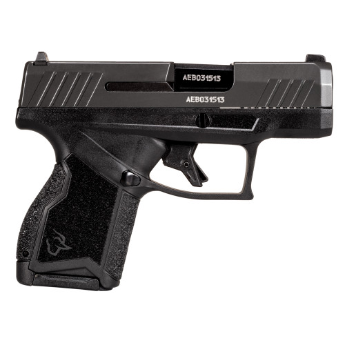 Taurus GX4 9mm, 3″ Barrel, Black Cerakote, Interchangeable Grip, 13rd