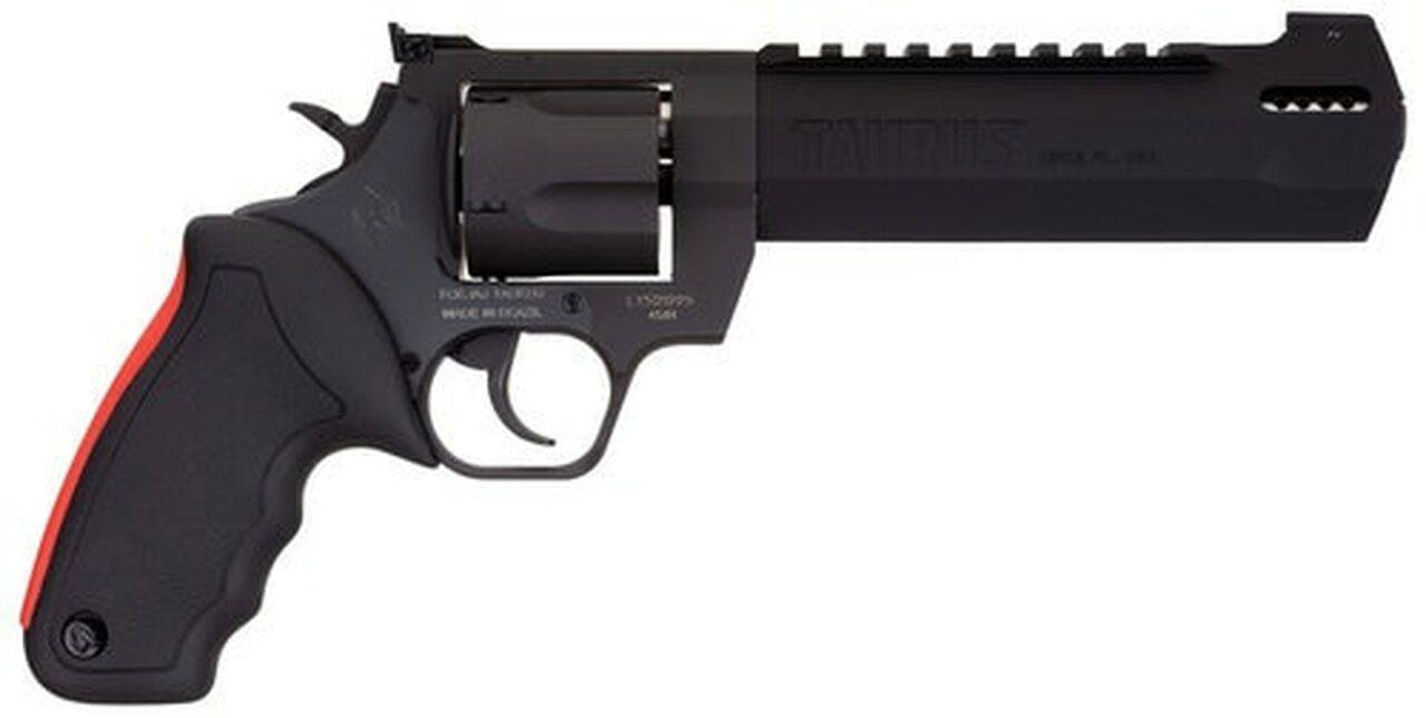 Taurus Raging Hunter .454 Casull, 6.75″ Barrel, Black Rubber Grip, Black Aluminum, 5rd