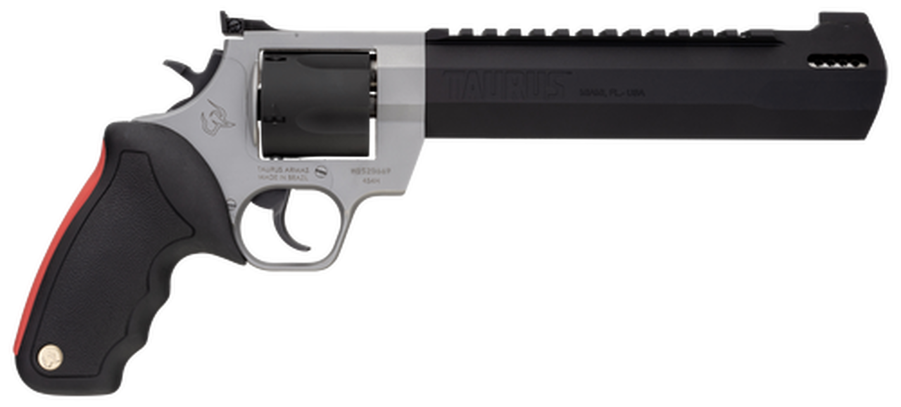 Taurus Raging Hunter, .454 Casull, 8.375″ Barrel, 5rd, SA/DA, Stainless/Black