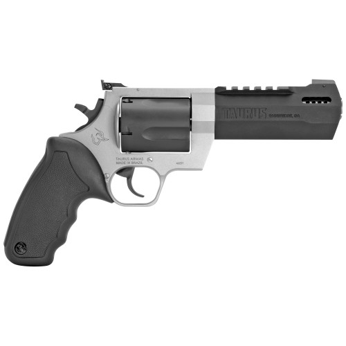 Taurus Raging Hunter 460 S&W, 5.13″ Barrel, Stainless Steel, Black Barrel/Cylinder, 5rd