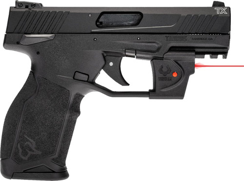 Taurus TX22C 22 LR, 3.6″ Threaded Barrel, Black, Viridian Laser, 13rd