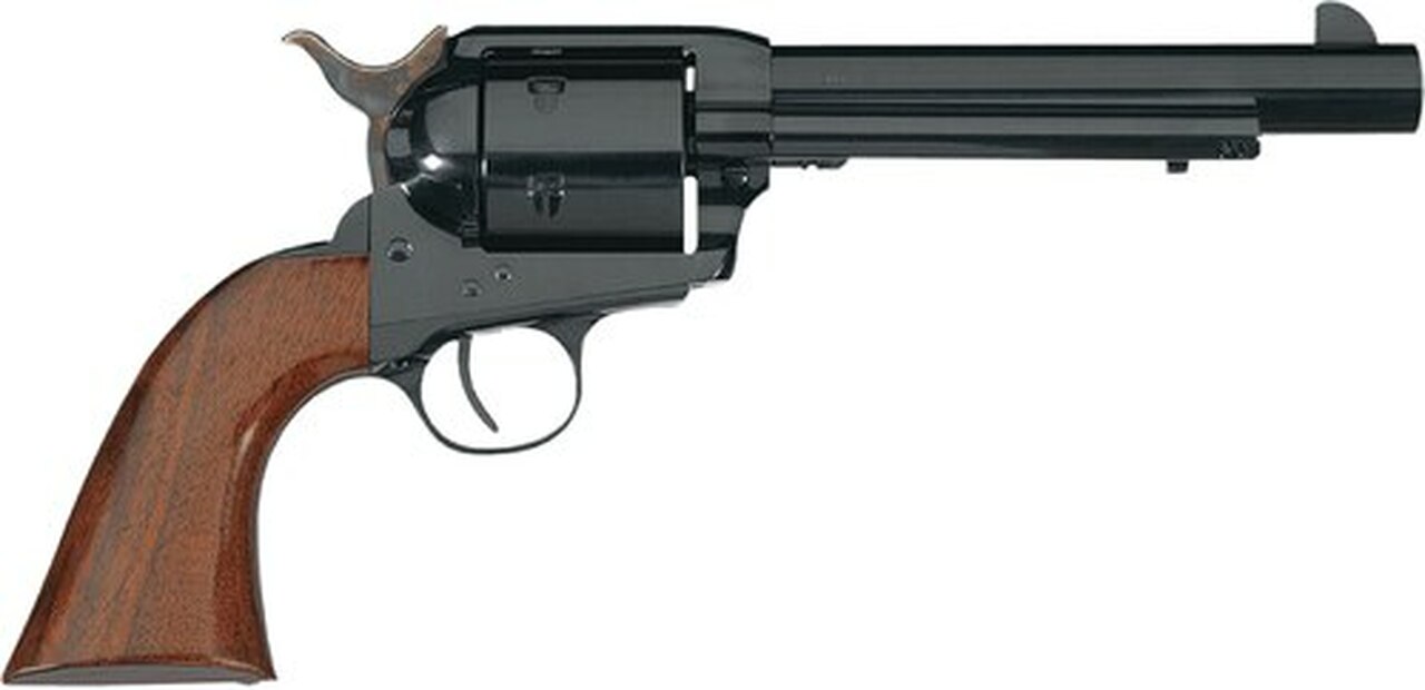 Taylor’s 1873 Cattleman 44 Rem Mag, 6″, Blued Finish Walnut Grip, 6rd