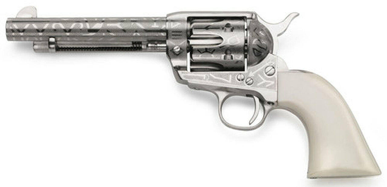 Taylor’s 1873 Cattleman 45 Colt 5.5″ White PVC