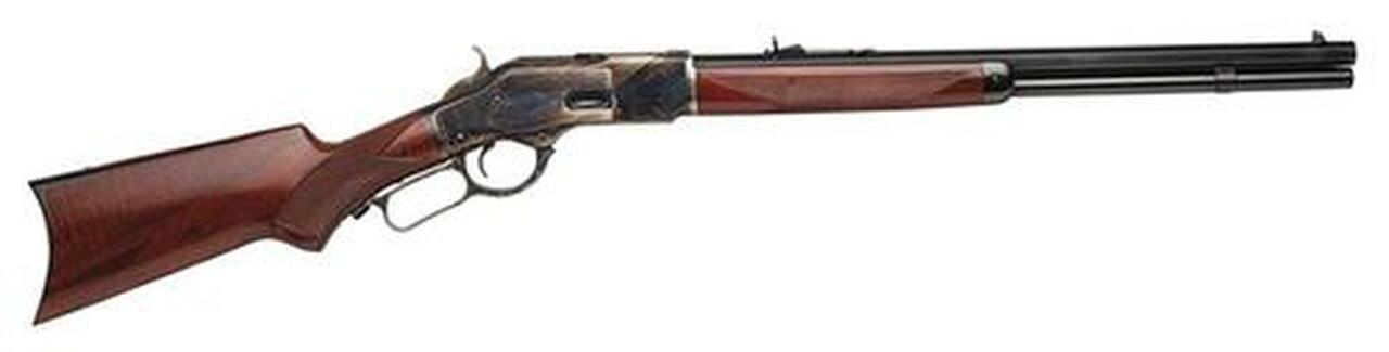 Taylor’s 1873 Lever .357 Rem Mag 20″ Octagon, Walnut Stock, CH Receiver Blued