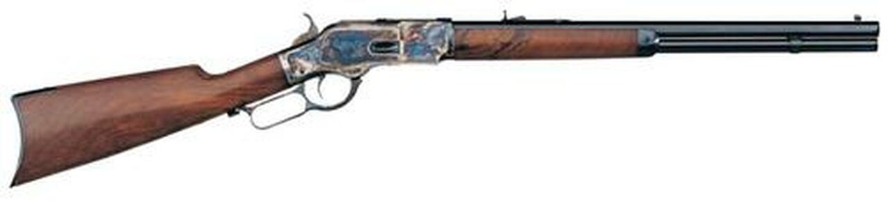 Taylor’s 1873 Lever .45 LC, 24.25″ Octagon Barrel, Walnut Straight Stock, Case Hardened Receiver, Blued