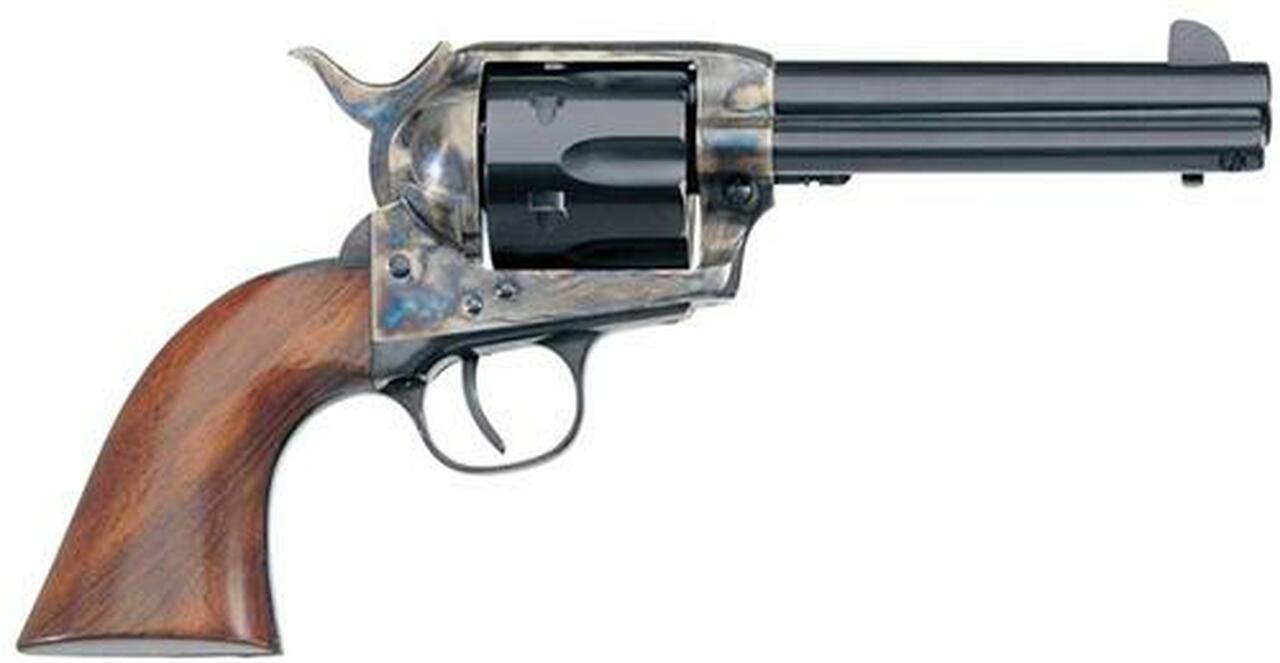 Taylor’s 1873 Single Cattleman .45LC 4.75″, Walnut Grip Blued, CH Frame, 6rd
