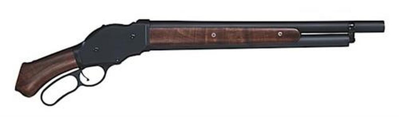 Taylor’s 1887 Tactical Bootleg Lever 12 Ga, 18.5″ Barrel, Wood Pistol Grip, Black