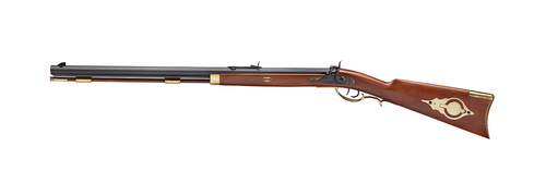 Taylors & Company Hawken Target Left Handed 50 Cal, Percussion, Case Hardened Rec, Walnut Stock