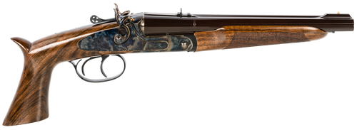 Taylors & Company Howdah 45 Colt/3″ 410 Ga, 10.25″ Barrel, Case Hardened Frame, Browned Walnut Grip, 2rd
