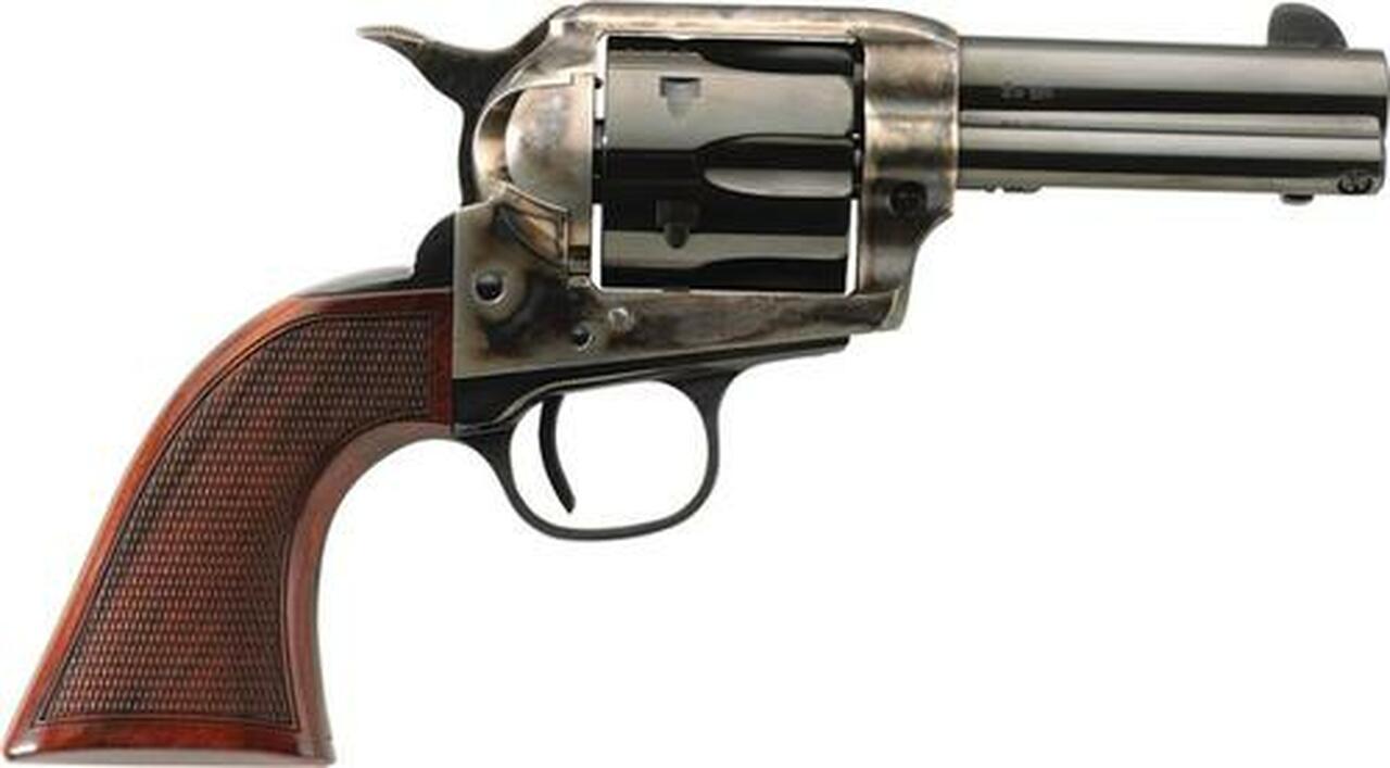 Taylor’s Runnin Iron, .357 Mag, 4.75″, 6rd, Checkered Walnut Grip, Blued