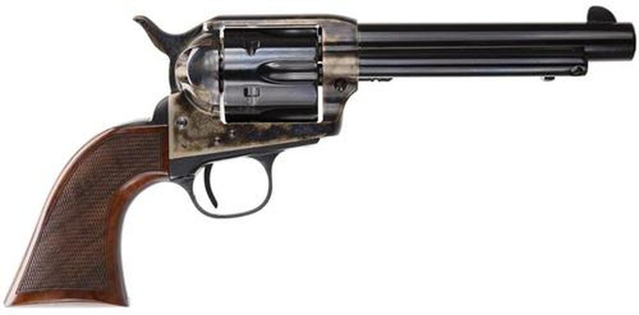 Taylor’s Smoke Wagon Deluxe .357 Rem Mag 5.5″, Walnut Grip, CH Frame Blued, 6rd