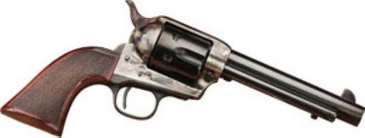 Taylor’s Smoke Wagon Deluxe .45LC, 4.75″, Walnut Grip CH Frame, Blued, 6rd