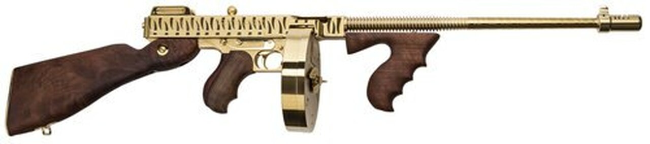 Thompson 1927-A1, 45 ACP, 16.5″, 50rd/20rd, American Walnut