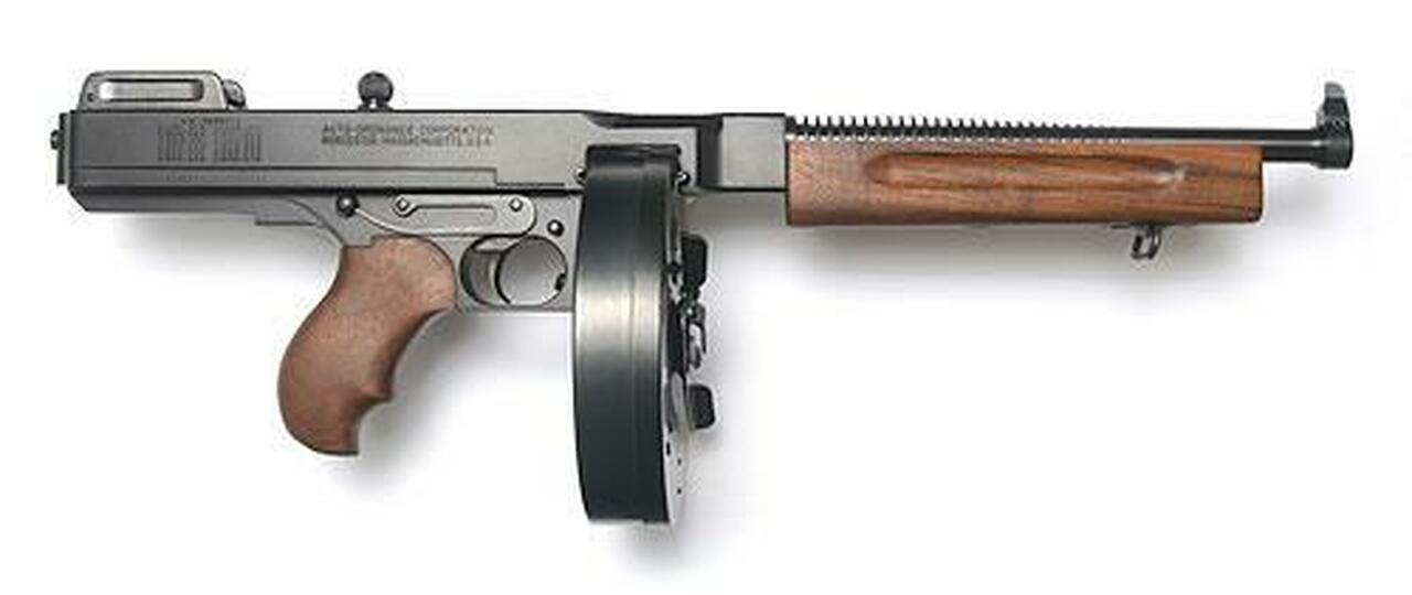 Thompson 1927A-1 Model, 10.5″ Pistol, 45 ACP