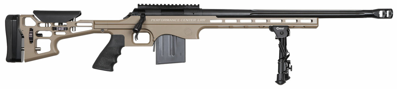 Thompson Center Performance Center LRR 6.5 Creedmoor, 24″ Barrel, Alum Chassis, Flat Dark Earth, 10rd