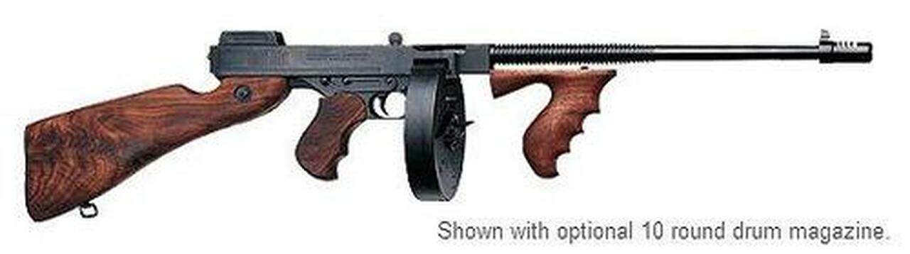 Thompson Model 1927A1 Deluxe 45 ACP, Deluxe Rifle, Walnut Stock, Alloy Receiver