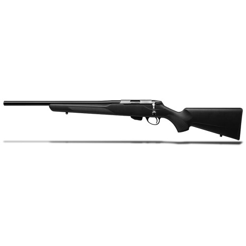 Tikka T1x 22 LR, 16″ Threaded Barrel, Black, Left Handed, 10rd