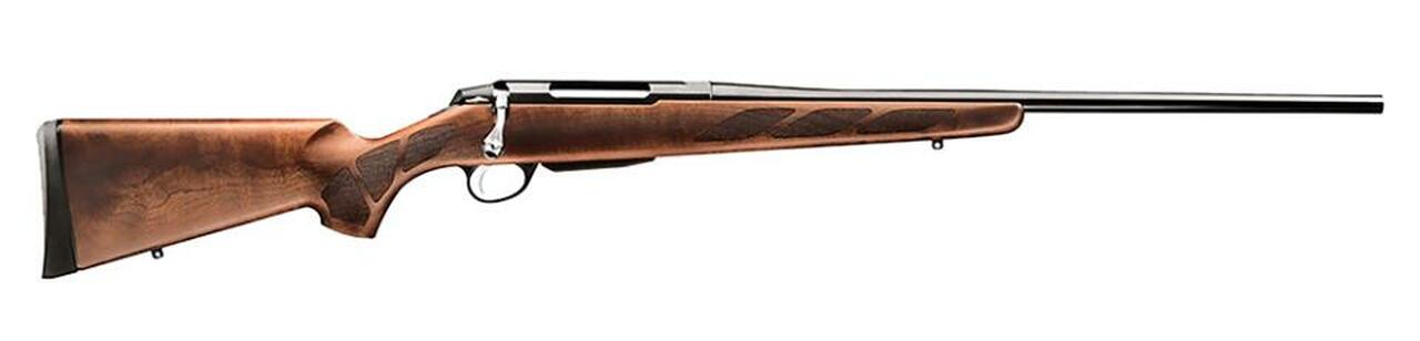 Tikka T3 Hunter 6.5x55mm Swedish 22 Barrel Blue Finish Walnut Checkered Stock