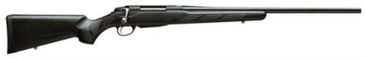 Tikka T3 Lite Compact Bolt 22-250 Rem 20, Synthetic Black Stock Blued, 3 rd