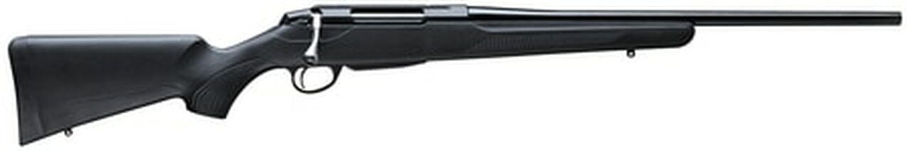 Tikka T3x Lite Compact, 6.5 Creedmoor, 24″ Barrel, Blued, Synthetic, Black, 3 rd