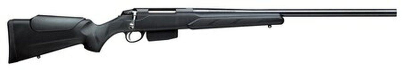 Tikka T3x Varmint, 6.5 Creedmoor, 24.3″ Barrel,, , Blued, Synthetic Black, 3 rd