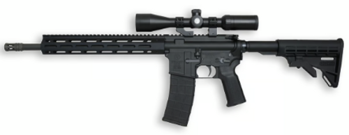 Tippmann Arms Co. LLC M4-22 Sharpshooter Elite-L, Hawke Scope and Case