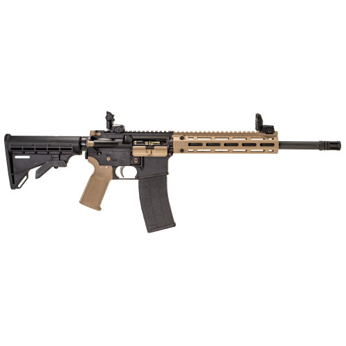 Tippmann Arms M4-22 Pro 22 LR, 16″ Barrel, Flat Dark Earth Composite M-Lok Handguard/Grip, Black Rec, M4 Stock, 10rd