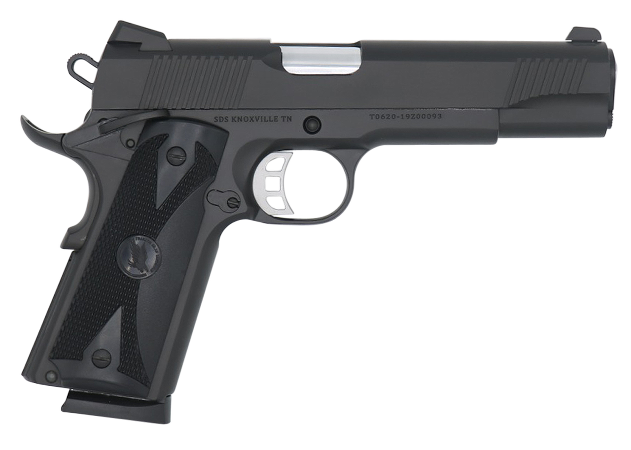 Tisas 1911-B 45 ACP, 5″ Barrel, Steel Frame, Black Cerakote Finish, Novak Style 3-Dot Sights, 8Rd