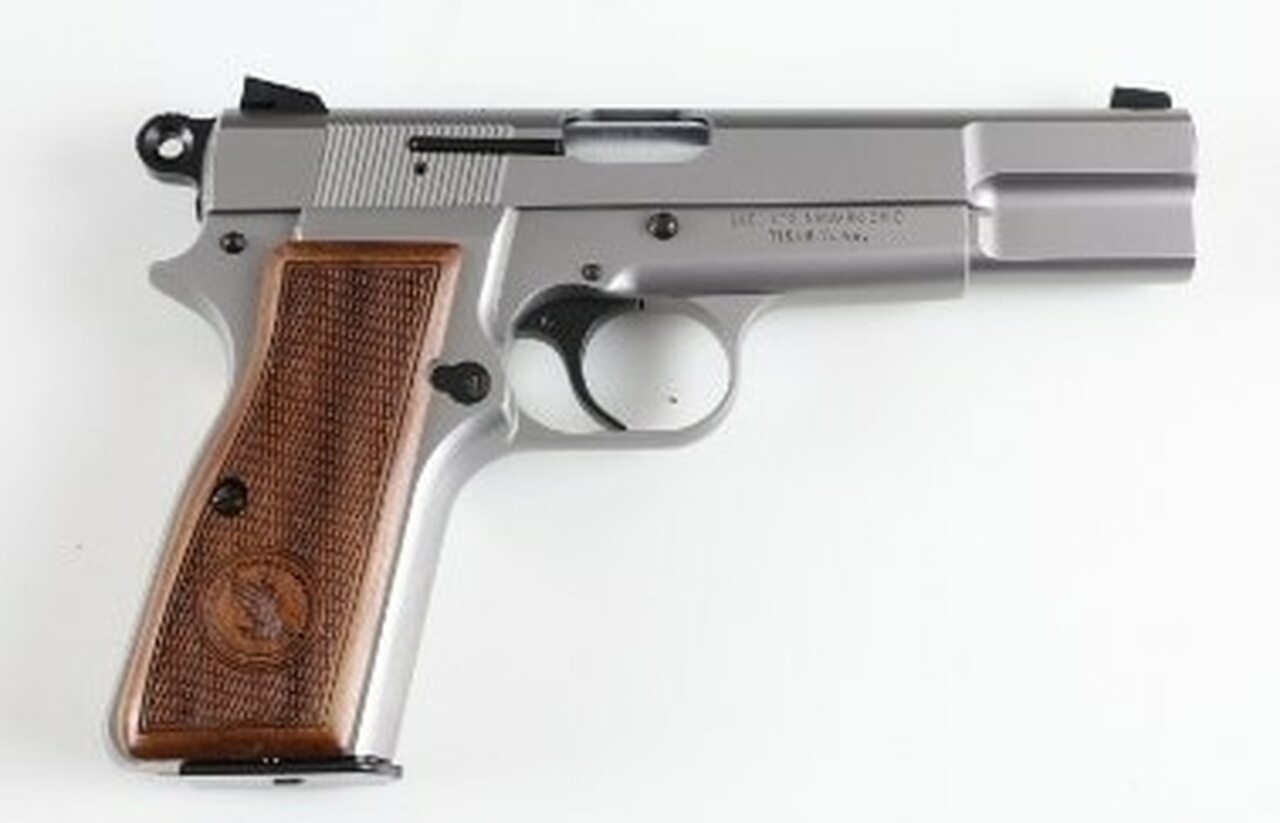 Tisas Regent BR9-S 9mm 4.6″ Barrel Stainless Steel Finsh Hi-Power Clone 13rd Mag