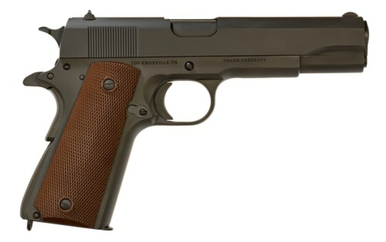 Tisas US Army 1911 A1 45 ACP 5″ Barrel, 7rd Mag