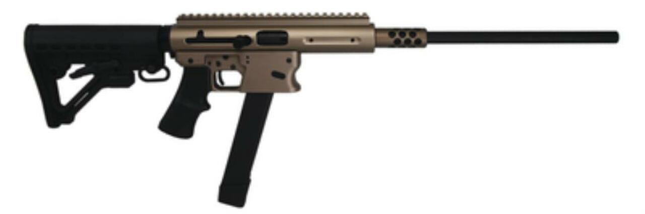 TNW Aero Survival Rifle 9mm 16.25″ Barrel 4x Scope AR Collapsible Stock Leupold Dark Earth 15rd