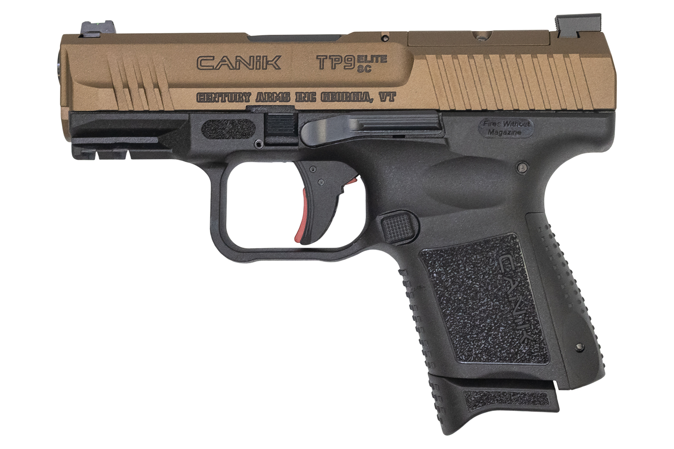 TP9 Elite SC 9mm Subcompact Pistol with Bronze Slide