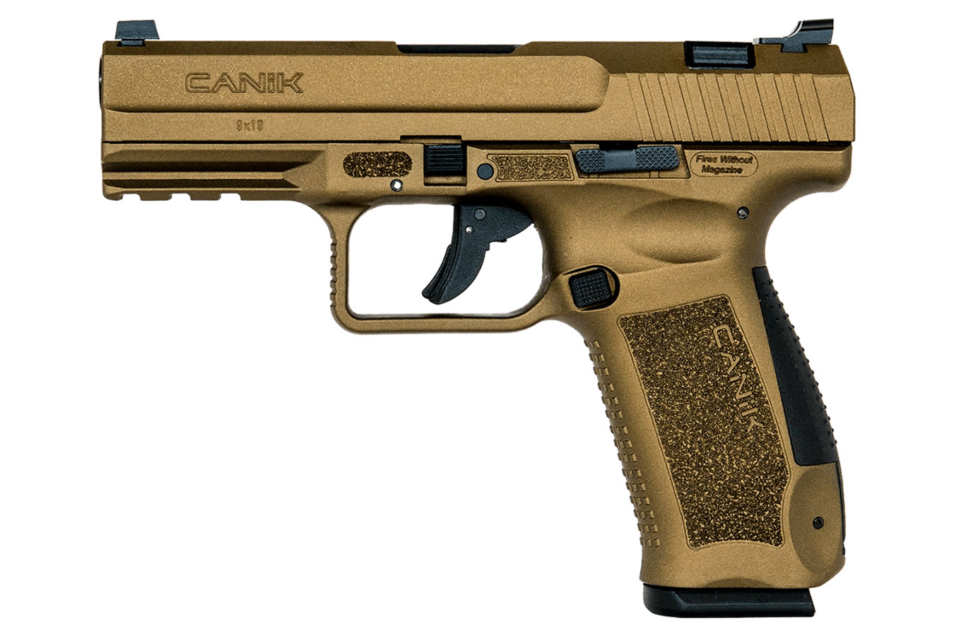 TP9DA 9mm Burnt Bronze Pistol with Warren Sights