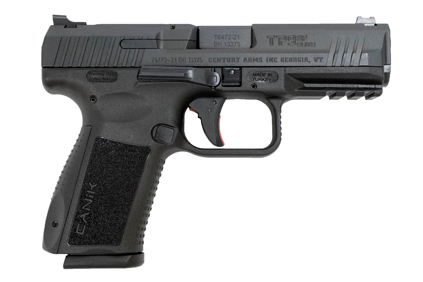 TP9SF Elite 9mm Semi-Auto Pistol with 4.19 Inch Barrel and Black Finish