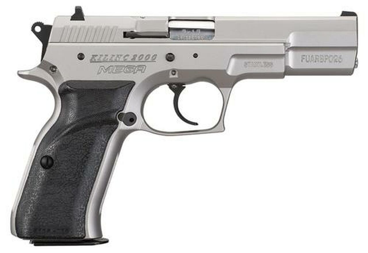 TR Imports Mega SS 9mm, 4.5″, 17rd, Stainless Steel