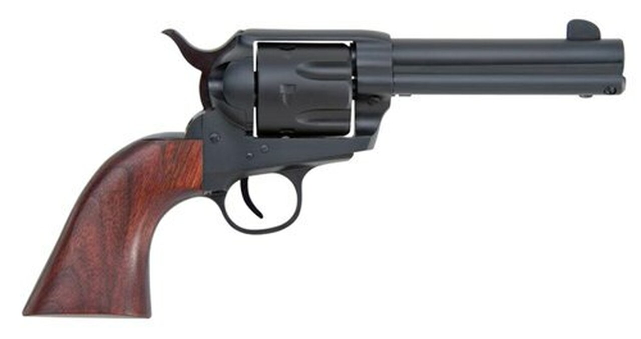 Traditions 1873 Rawhide Revolver, .22 LR, 4.75″, 6rd, SAO, Black