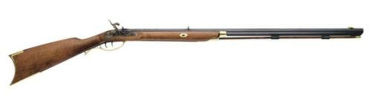 Traditions Black Powder Crockett Percussion Muzzleloader .32 Caliber 32″ Blued Barrel Hardwood Half-Stock