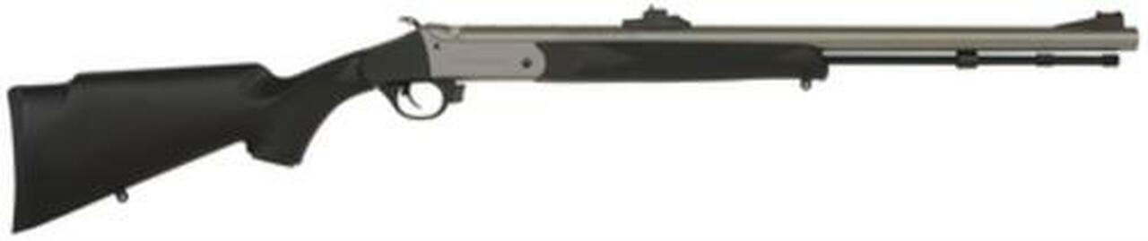 Traditions Black Powder Northwest Traditions Buckstalker .50 Caliber 24″ Barrel Cerakote Finish Black Composite Stock