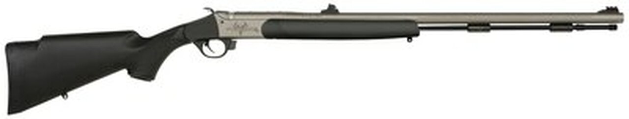 Traditions Black Powder Northwest Traditions Pursuit G4 Rifle .50 Caliber Magnum 26″ Ultralight Tapered Fluted Barrel Premium Cerakote Finish Black Stock