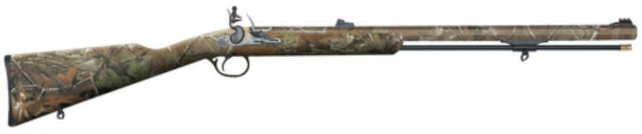 Traditions Black Powder PA Pellet Accelerator Flintlock .50 Caliber 26″ Octagonal Barrel Williams Fiber Optic Metal Sights Full Realtree Xtra Camo