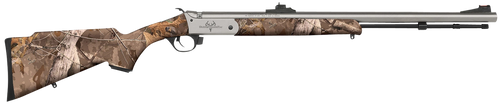 Traditions Buckstalker XT 50 Caliber, Stainless Silver Barrel/Rec, Next Wyld Camo, 1rd