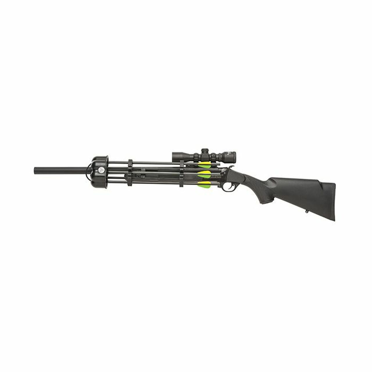 Traditions Crackshot XBR Arrow Launching Rifle, .22LR 16.5″ Edge Scope Package