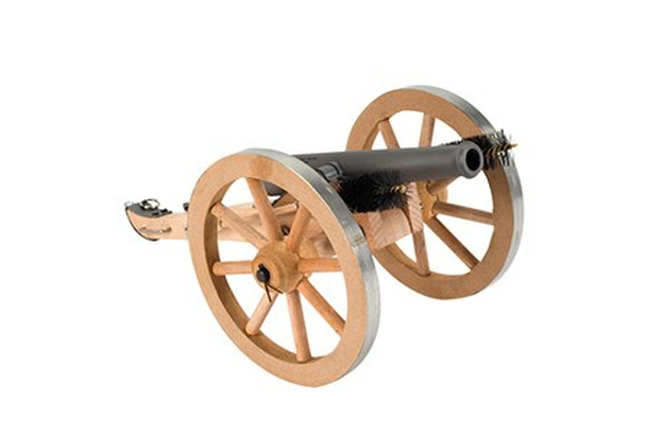 Traditions Mini Napolean III Cannon Breech 50 Black Powder, 7.25″ A1264 Fuse