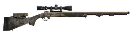 Traditions Pursuit XT Pro 50 Cal, 26″ Threaded Barrel, Veil Alpine Camo, 3.5-10x44mm Duplex Scope