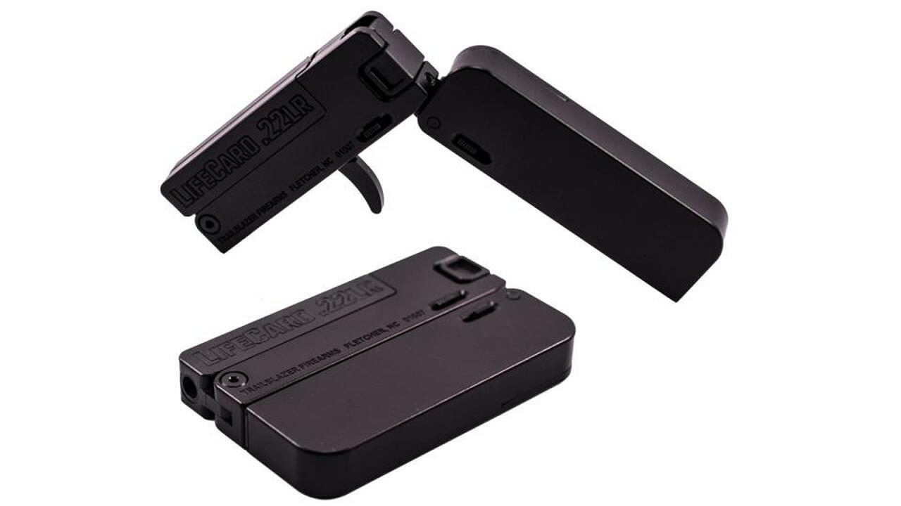 Trailblazer Firearms Lifecard Pistol, 22LR, 2.5″, 1rd