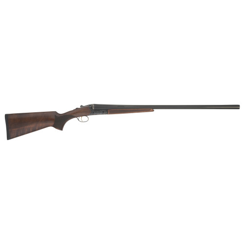 TriStar Bristol SxS 12 Ga, 3″ Chamber 28″ Barrel, Case Hardened Rec, Walnut Furniture, 2rd