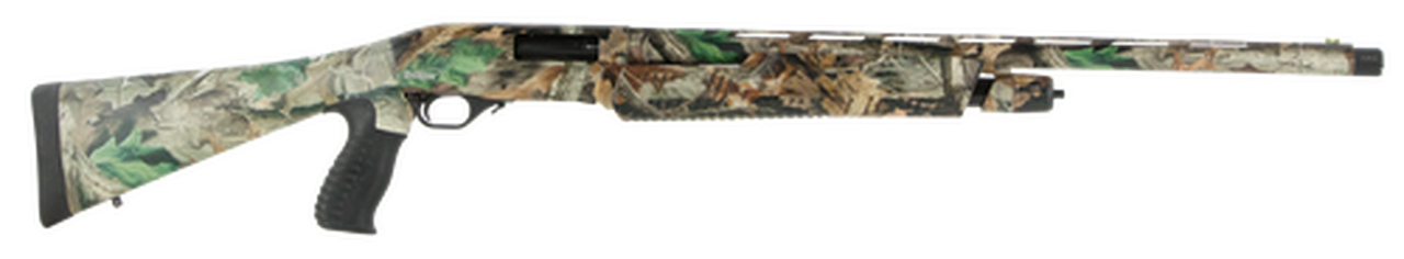 TriStar Cobra II Camo, Pump-Action 12 Ga, 24″, 2.75″, 5rd, Timber