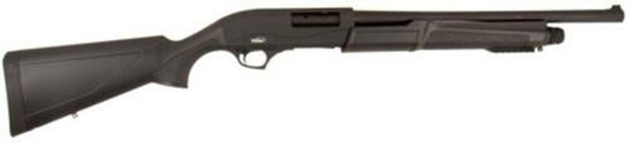 TriStar Cobra Tactical Pump 12 Ga 18.5″ Barrel, 3″, Synthetic Black, 5rd