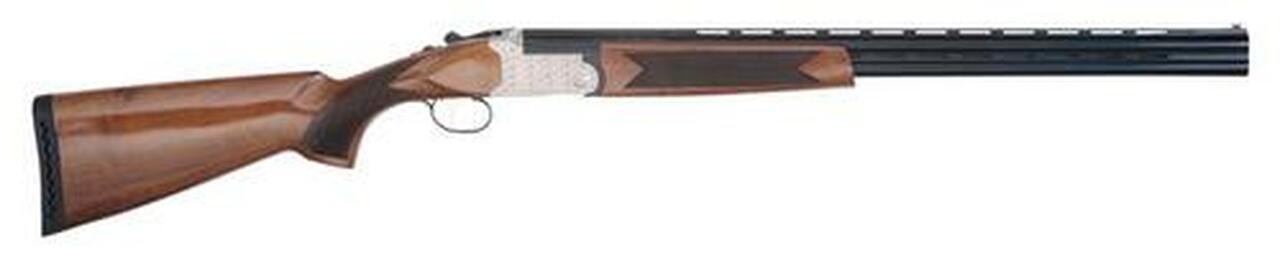 TriStar Setter S/T Over/Under 28 Ga, 28″, 3″ Chamber, Turkish Walnut Stock, Blued